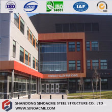 PU Sandwich Panel Pre Engineered Steel Structure Building